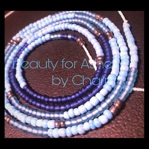 Custom made waist beads